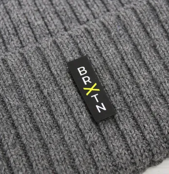 Нашивка "BRXTN" 10*30мм черного цвета
