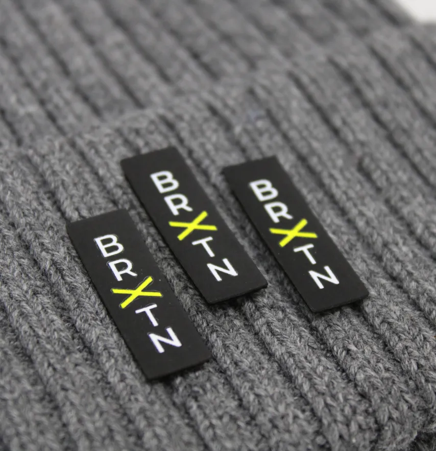 Нашивка "BRXTN" 10*30 мм чорного кольору-1