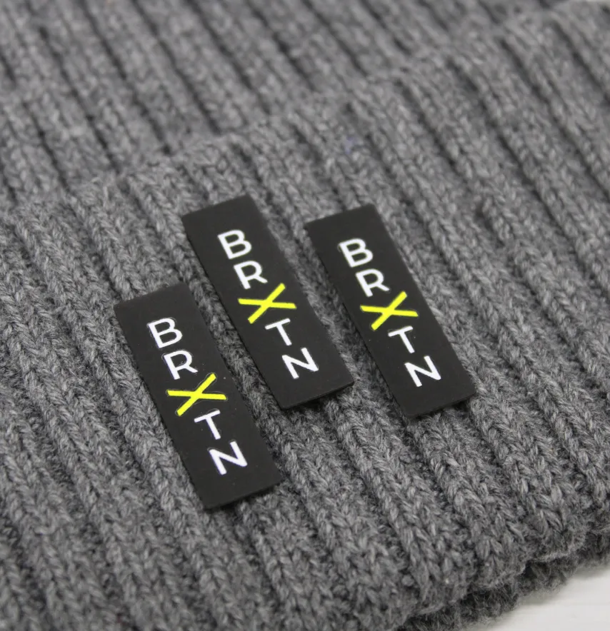 Нашивка "BRXTN" 10*30 мм чорного кольору-2