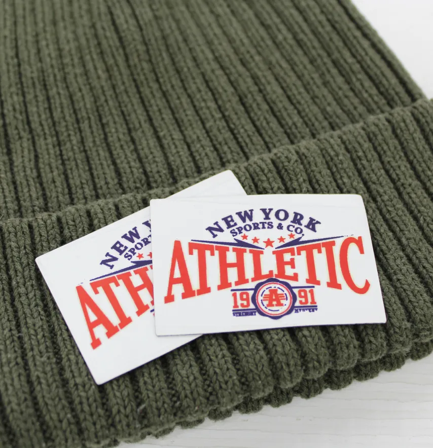 Нашивка светоотражающая "Athletic" 60*40 мм-1