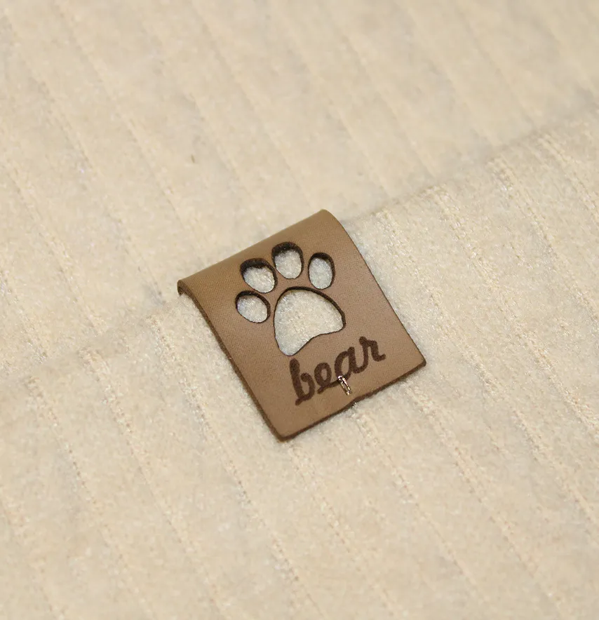 Нашивка "Bear" 20*45 мм кольору кемел-0