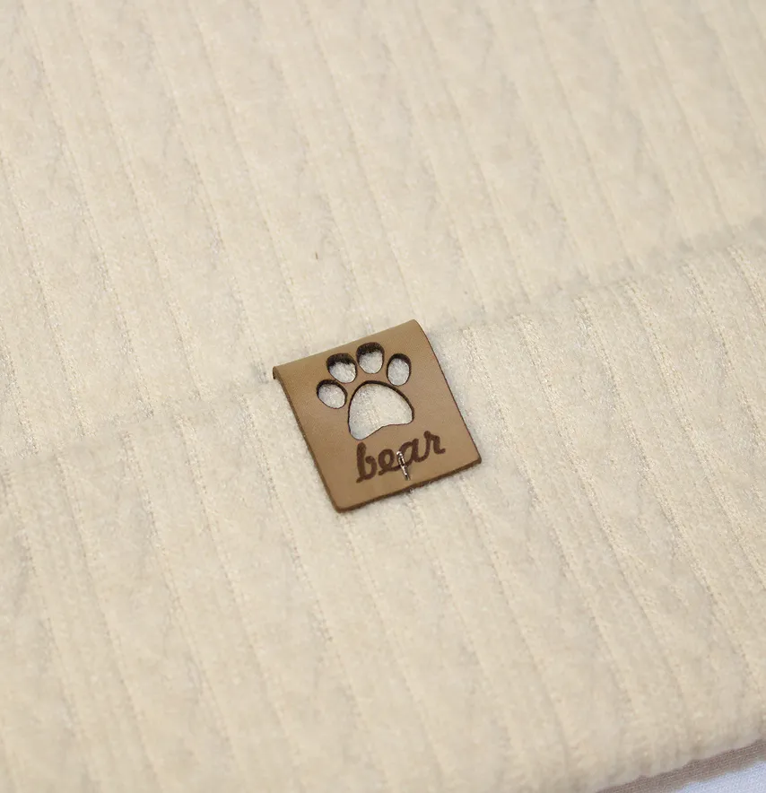 Нашивка "Bear" 20*45 мм кольору кемел-2