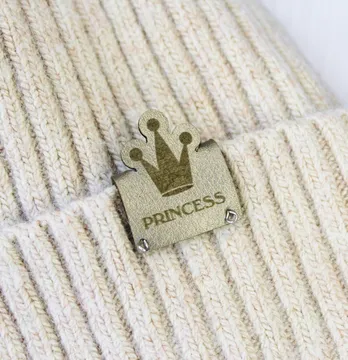 Нашивка "Princess" 25*35 мм золотого кольору