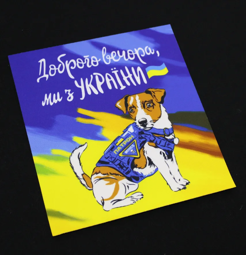 Нашивка тканевая "Пес Патрон" 20*18 см-0