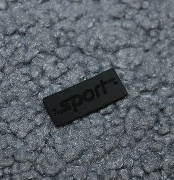 Нашивка "Sport" 30*12 мм чорного кольору