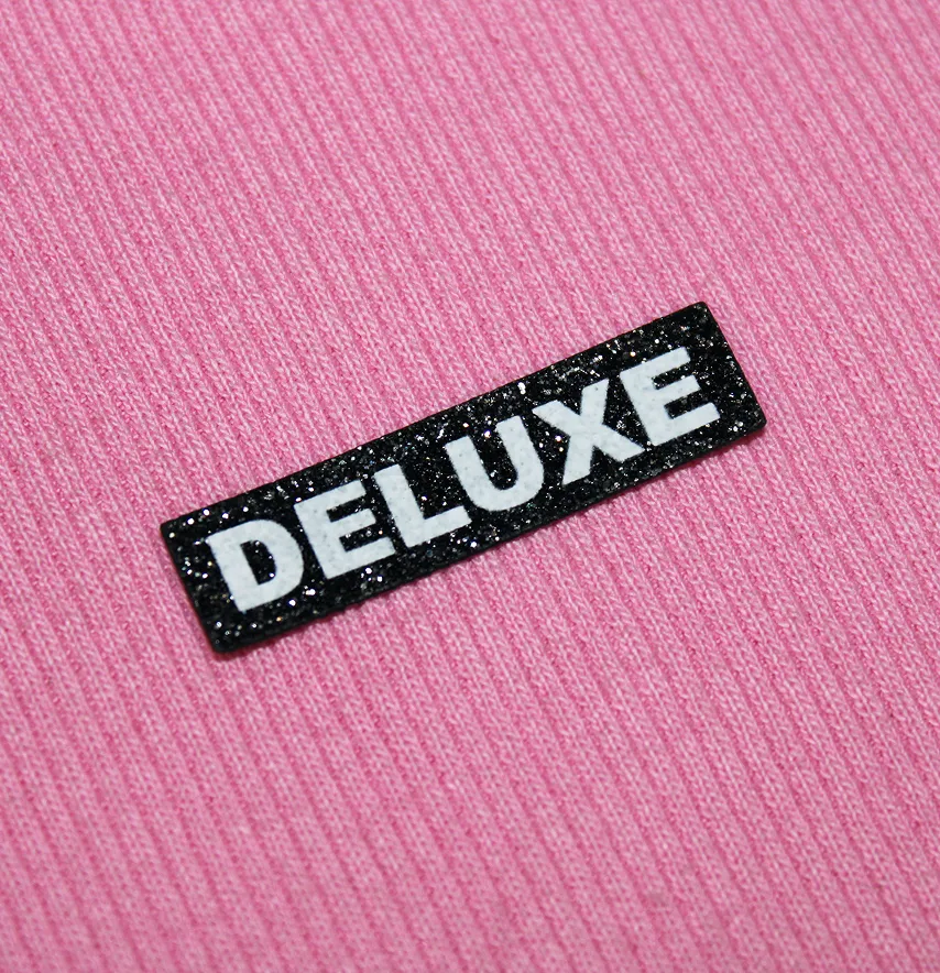 Нашивка из глитера "Deluxe" 40*10 мм черного цвета-0