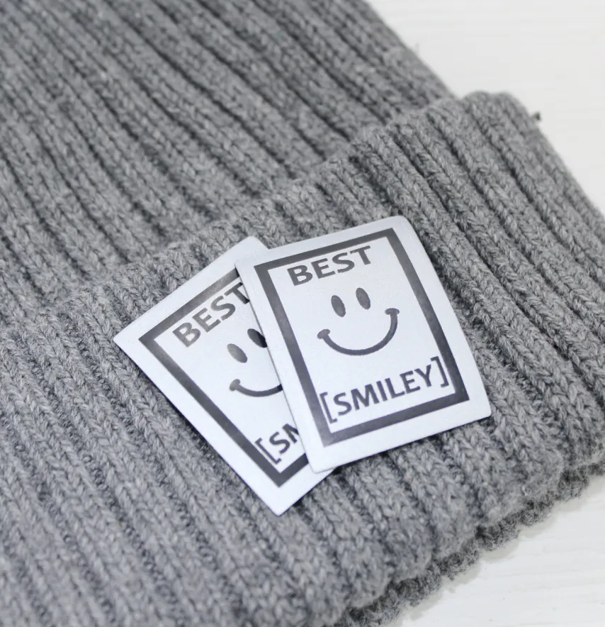 Нашивка світловідбивна "Smiley" 30*40 мм-1