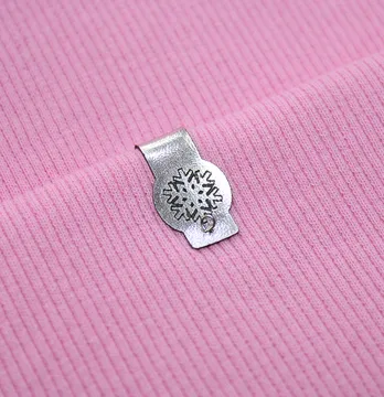 Нашивка "Сніжинка" 15*50 мм срібного кольору