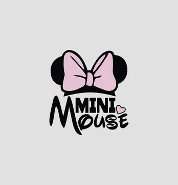 Термонаклейка "Mini Mouse" 7*7,5 см