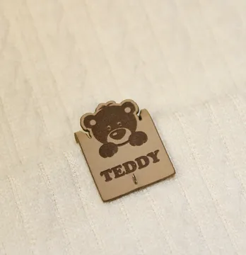Нашивка "Teddy" 20*35 мм кольору кемл