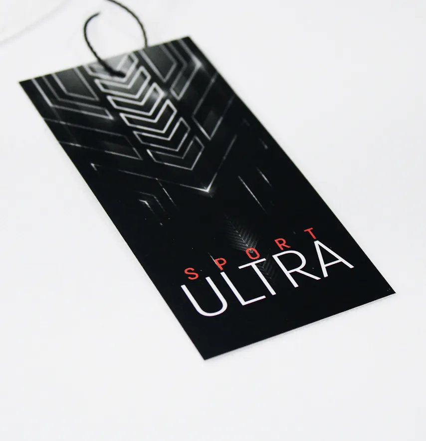 Бирка картонная "Sport Utra" 50*100 мм-1