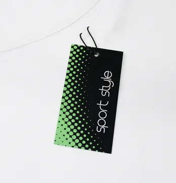 Бирка картонная "Sport style" 50*100 мм