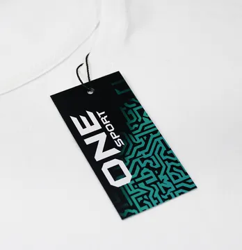Бирка картонная "One sport" 50*100 мм