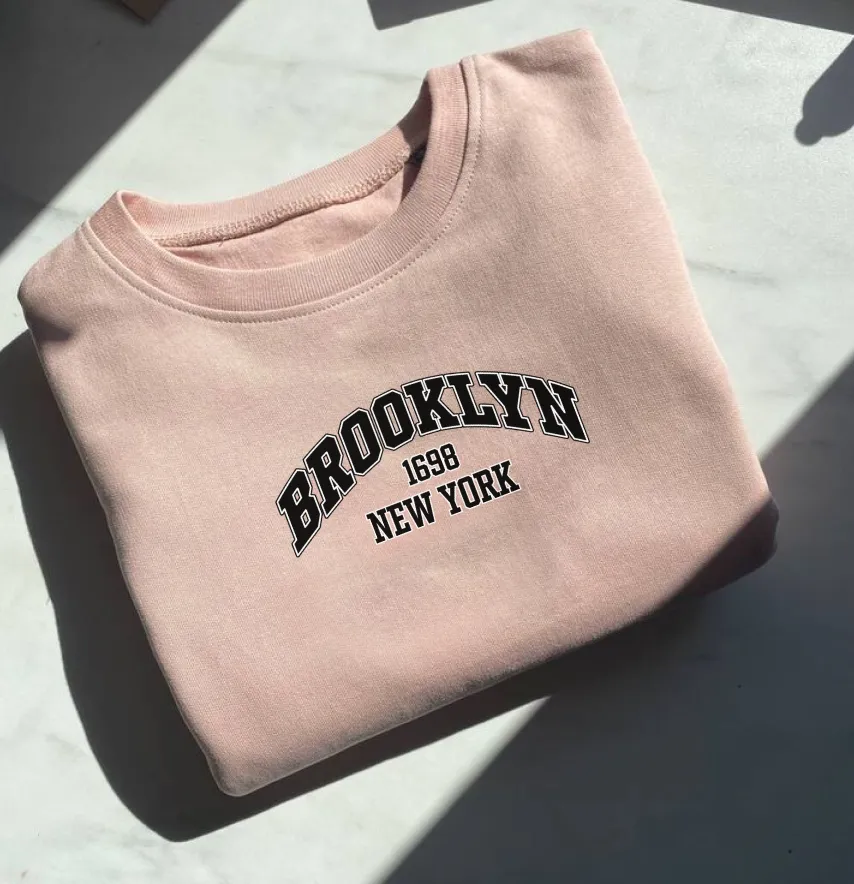 Термоапликация "Brooklyn" 14,5*6,5 см черного цвета-1