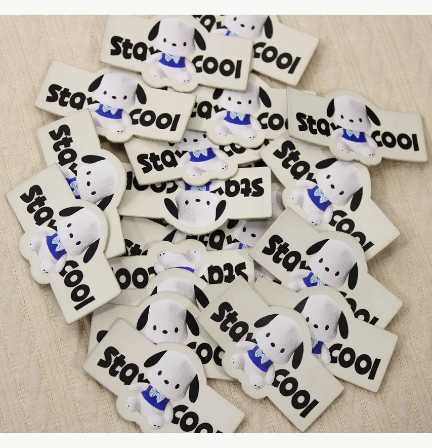 Нашивка "Stay cool" собачка 50*30 мм-2