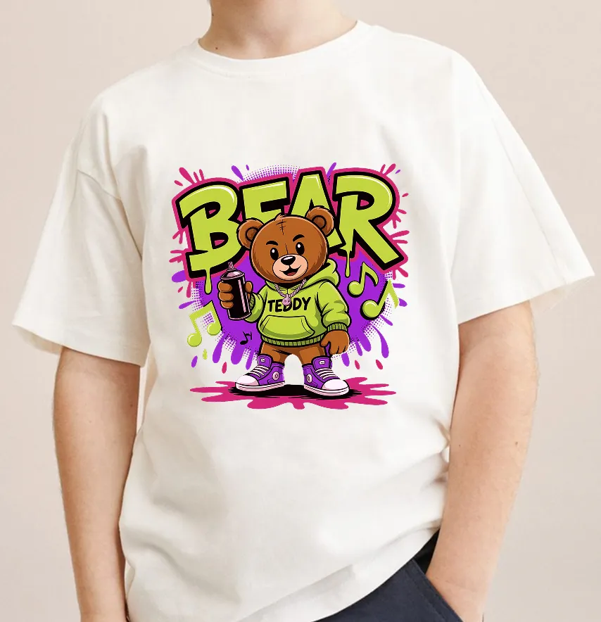 Термонаклейка "Bear teddy" 18,5*19 см -1
