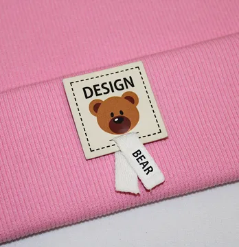 Нашивка "Bear design" зі стрічкою 40*40 мм