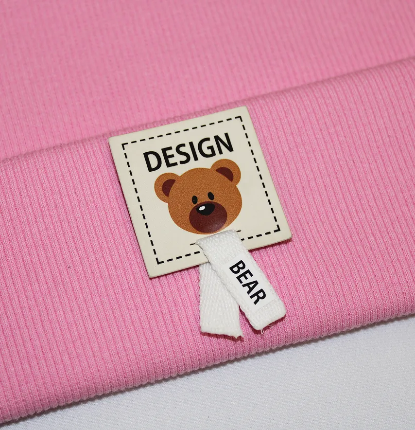 Нашивка "Bear design" зі стрічкою 40*40 мм -0