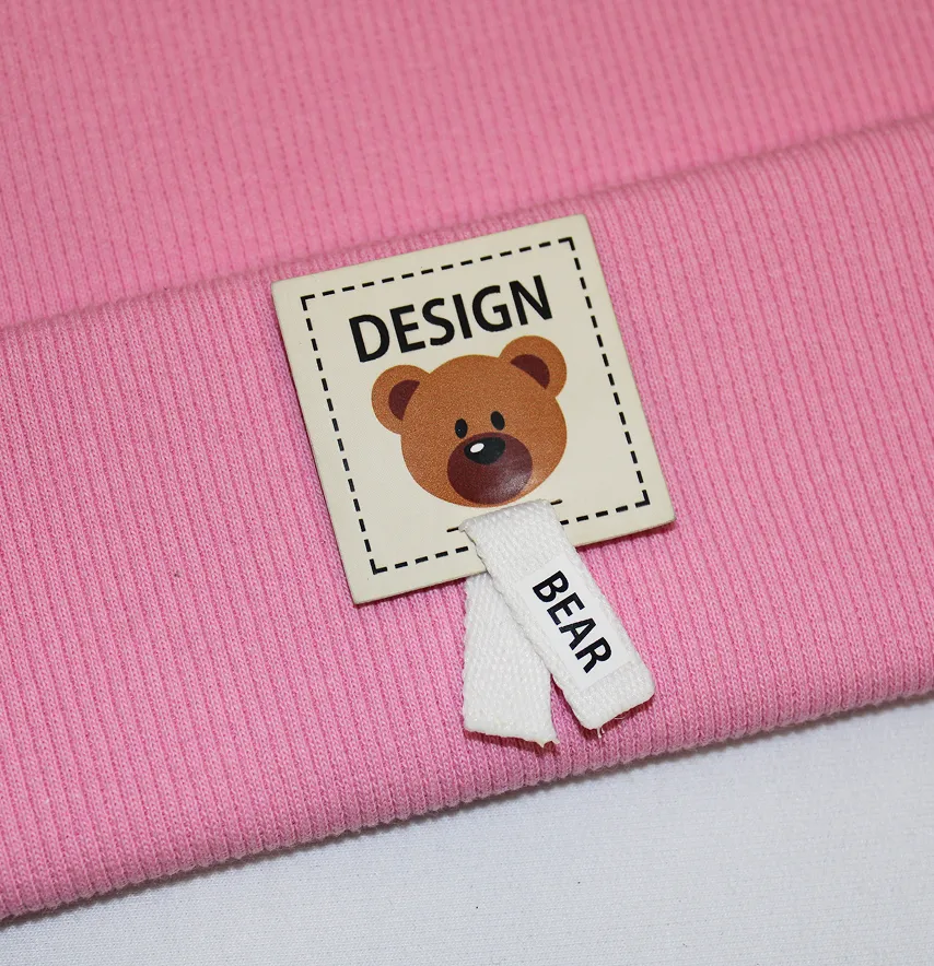 Нашивка "Bear design" зі стрічкою 40*40 мм -1