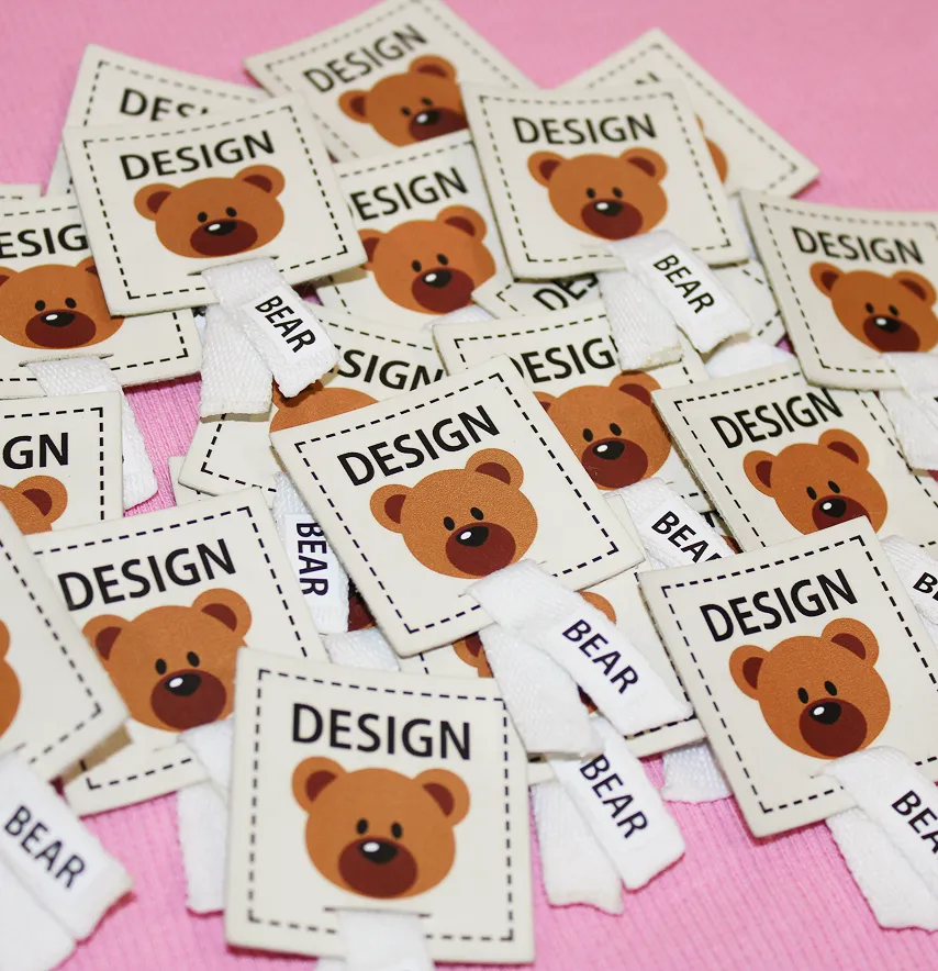 Нашивка "Bear design" зі стрічкою 40*40 мм -3