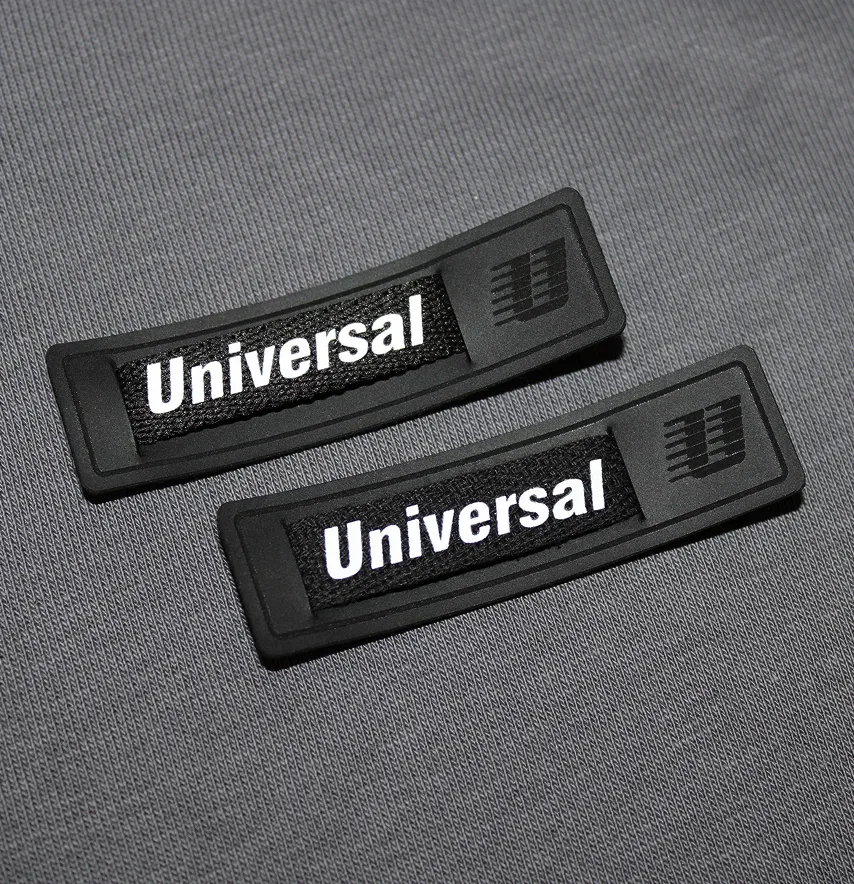 Нашивка "Universal" 70*20 мм черного цвета  -2