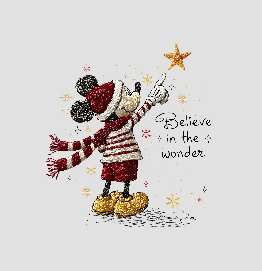 Термоналіпка "Mickey" beleive in the wonder 17*19 см-1