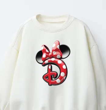 Термоналіпка "Disney" вушка з бантиком 14,5*19 см