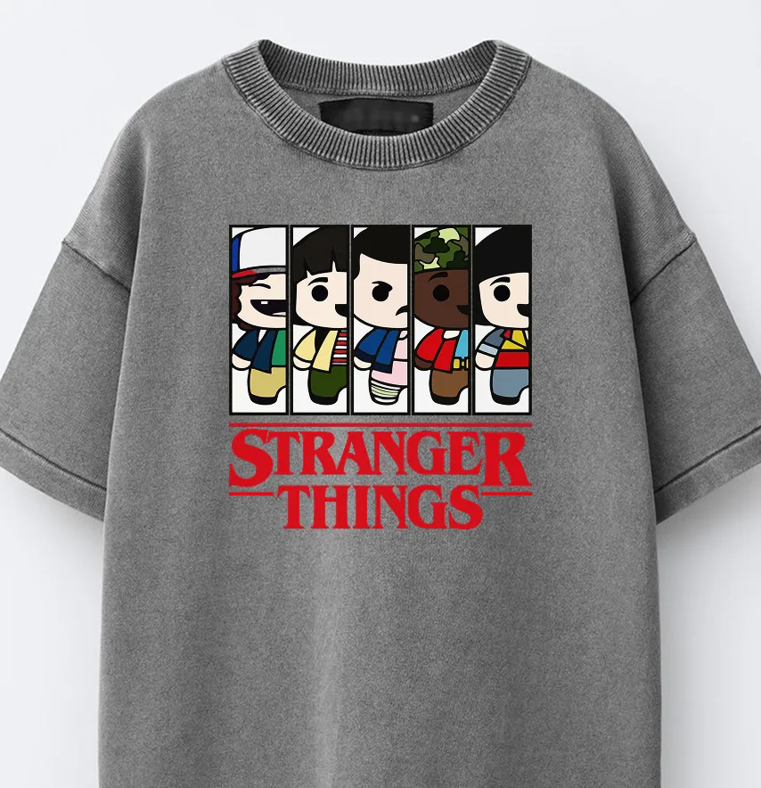 Термонаклейка "Stranger things" 19*19 см-1