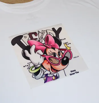 Нашивка тканева "Trendy minnie" 19*20 см