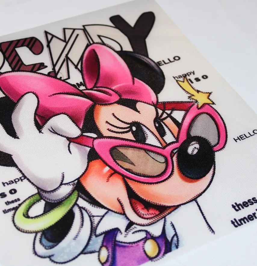 Нашивка тканевая "Trendy minnie" 19*20 см-2