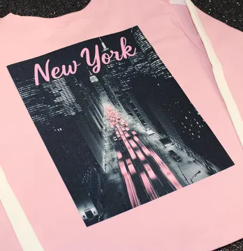 Нашивка тканевая "New York" город 19*25 см