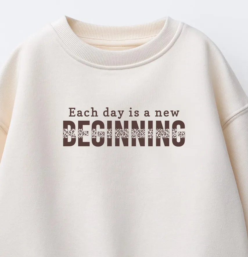 Термоналіпка "Beginning" 21*7 см коричневого кольору-1