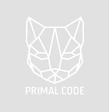Термонаклейка "Primal code" пума геометрия 19*25,5 см белого цвета