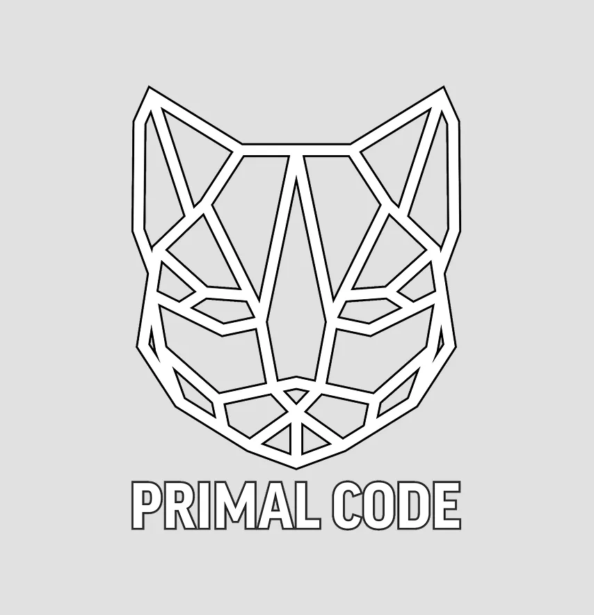 Термоналіпка "Primal code" пума геометрія 19*25,5 см білого кольору з чорним кантом-0