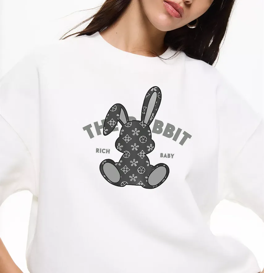 Термонаклейка "The rabbit" rich baby 20*19 см-1