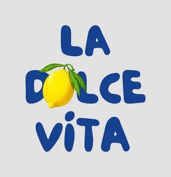 Термоналіпка "La dolce vita" лимон 19*20 см
