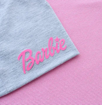 Термоаппликация из пленки "Barbie" 8*3,2 см