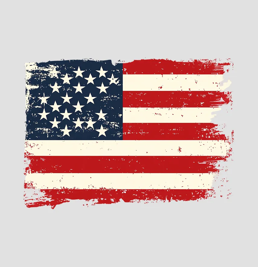 Термоналіпка "Прапор США" 19*26 cм-0