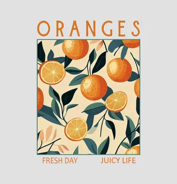 Термоналіпка "Oranges" 19*26 см