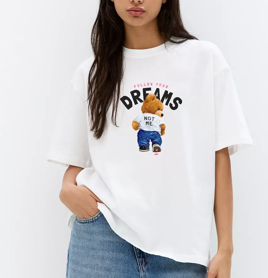 Термоналіпка "Dreams" ведмедик в джинсах 19*22 см-1