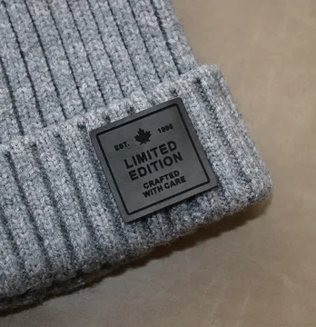Нашивка "Limited edition" 30*30 мм сірого кольору