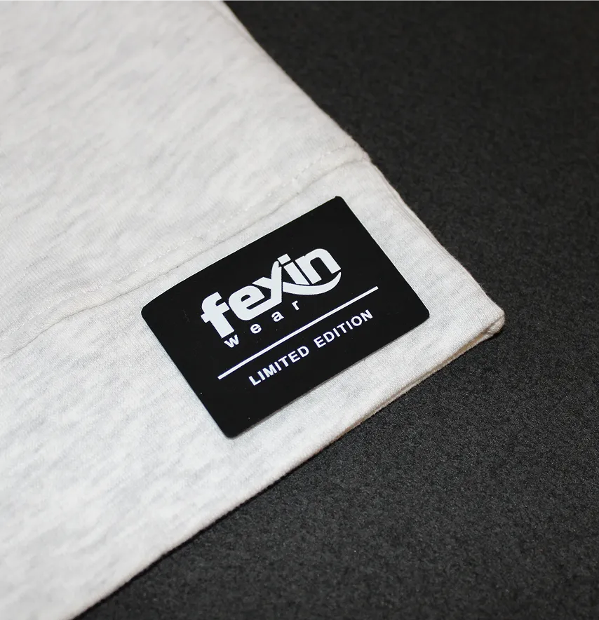 Нашивка "Fexin wear" 60*40 мм чорного кольору-1